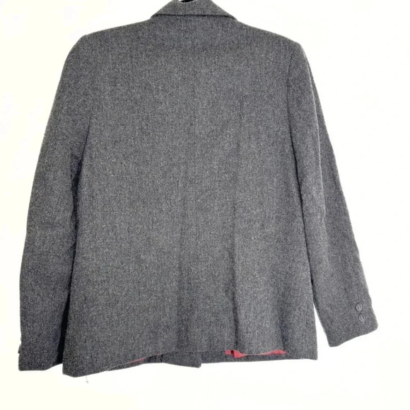 Collegetown Vintage Women’s Wool Blazer Size Small Gray Union Made USA - Picture 2 of 9
